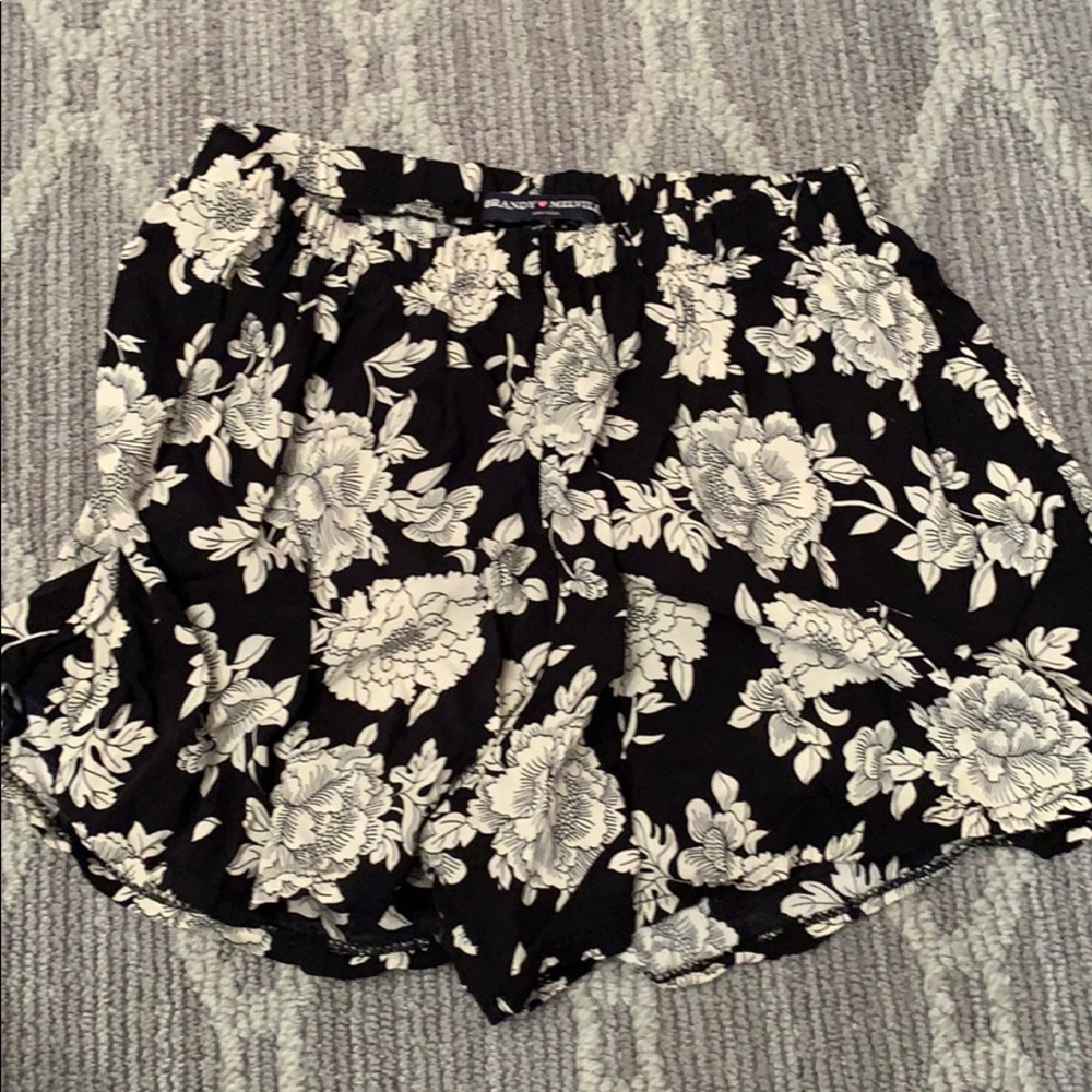 Floral brandy melville shorts
